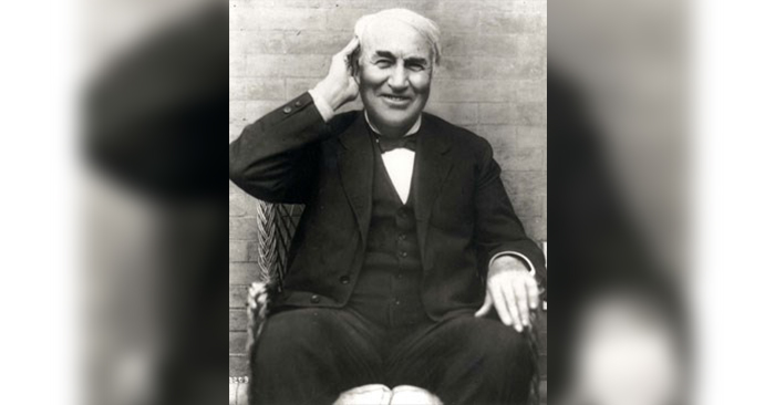 Thomas Edison đã chứng kiến phòng thí nghiệm của ông bị đốt thành tro bụi bởi một vụ cháy lớn, nhưng ông vẫn không vì thế mà mất lạc quan. (Ảnh: National Park Service)